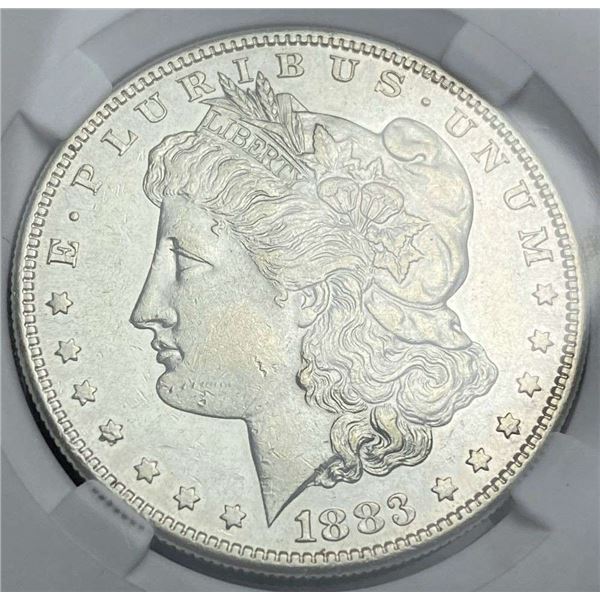 1883-S Morgan Silver Dollar MS62