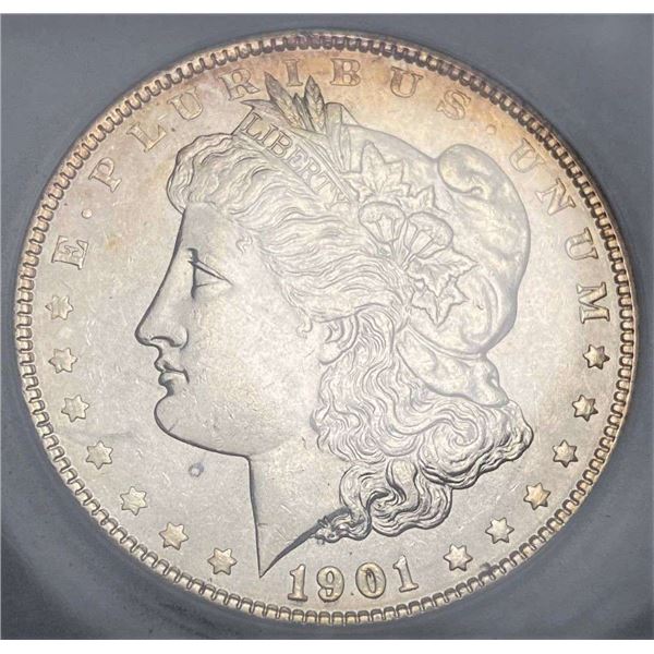 1901 Morgan Silver Dollar MS61