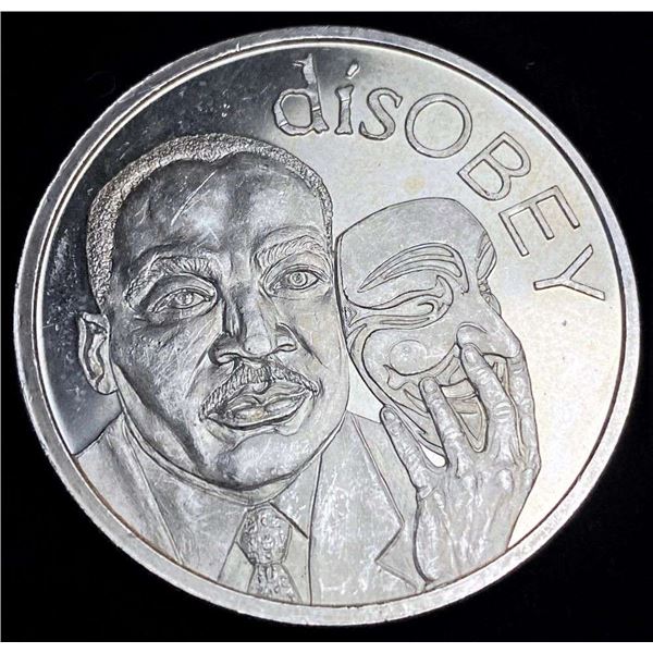 2017 "DisOBEY" Silver Shield 1 ozt .999 Silver