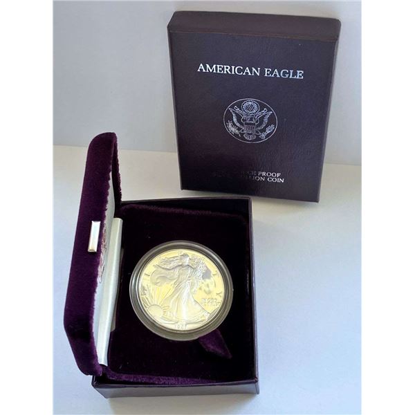 1987-S American Silver Eagle Proof OGP