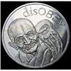 Image 1 : 2017 "DisOBEY" Silver Shield 1 ozt .999 Silver