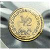 Image 2 : 1851 California Gold Token 1/2 Dollar