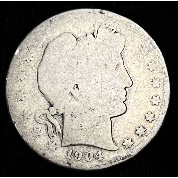 1904-O Barber Silver Half Dollar AG