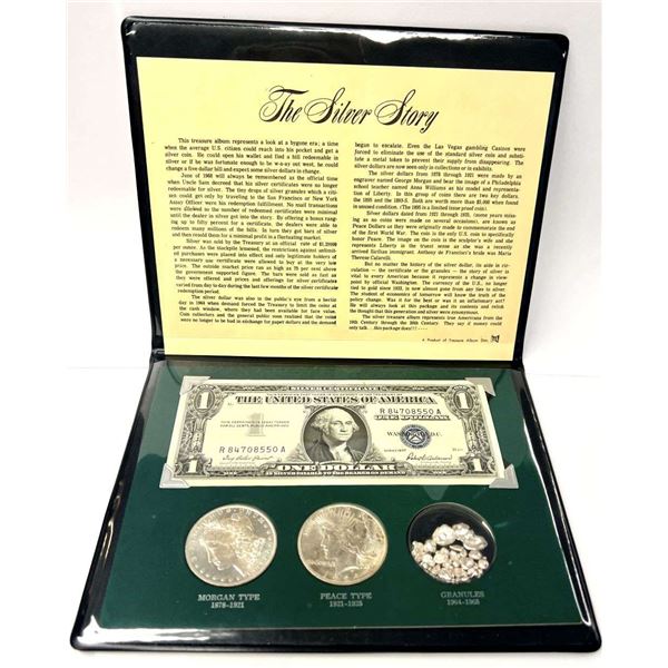 Silver Story Treasure Album Certificate Collection