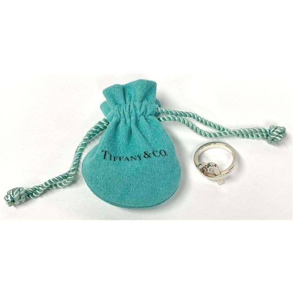 Tiffany & Co. Paloma Picasso Loving Heart Ring .925 Sterling Silver
