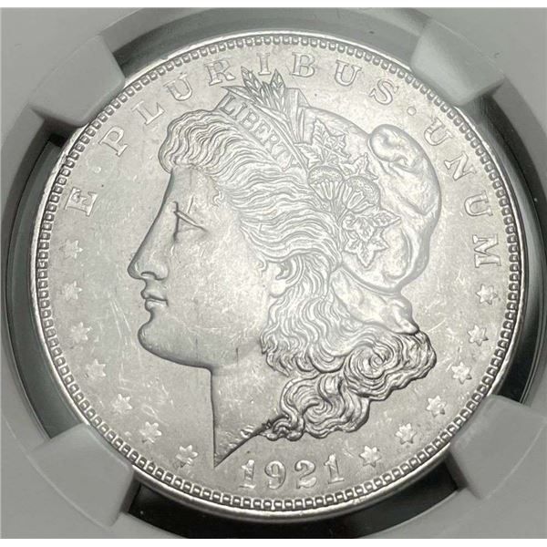 1921 Morgan Silver Dollar NGC MS63