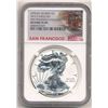 Image 3 : 2012-S American Silver Eagle NGC Reverse PF69