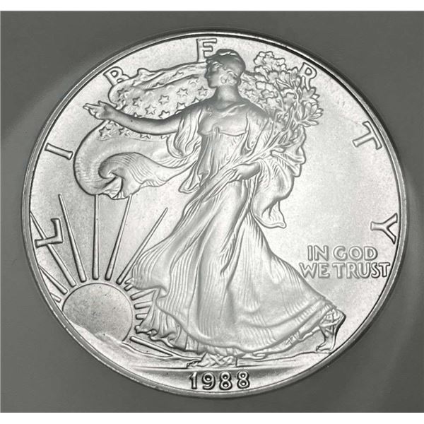 1988 American Silver Eagle NGC MS69