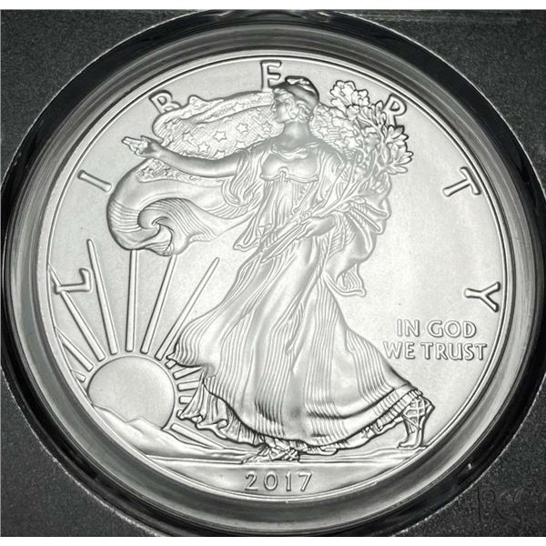 2017 American Silver Eagle PCGS MS70 First Strike