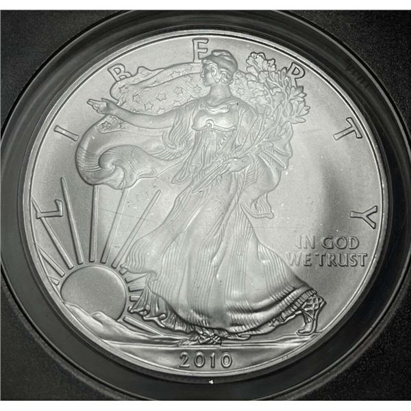 2010 American Silver Eagle ANACS MS70