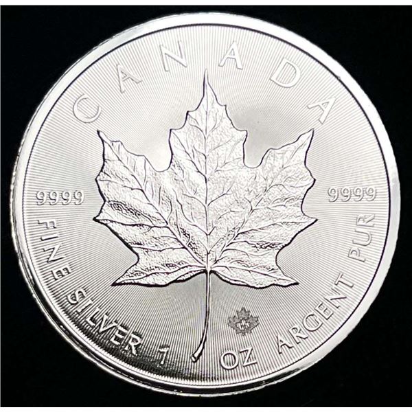 2018 Canada $5 Maple Leaf 1 ozt .9999 Silver
