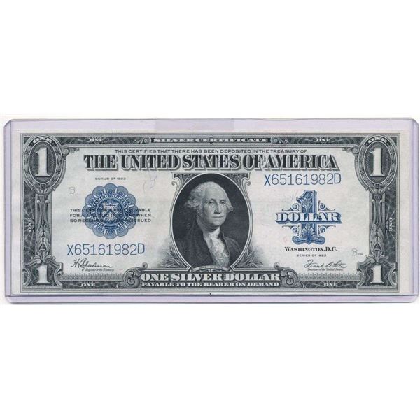 1923 United States $1 Silver Certificate