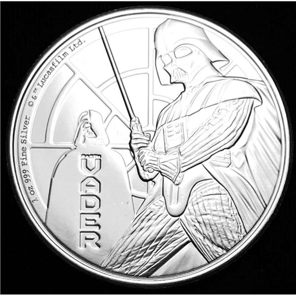 2022 NIUE $2 Darth Vader 1 ozt .999 Silver
