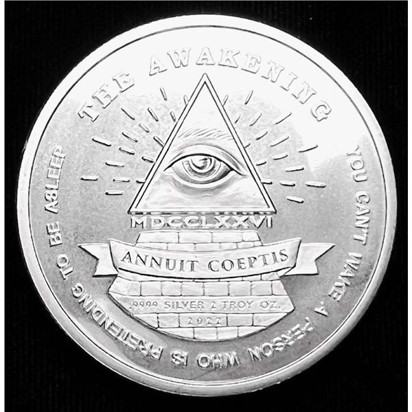 2022 The Awakening 2 ozt .9999 Silver