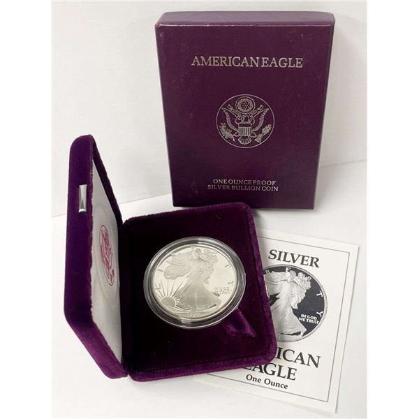1990-S American Silver Eagle PF69