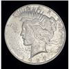 Image 1 : 1927-D Peace Silver Dollar AU53