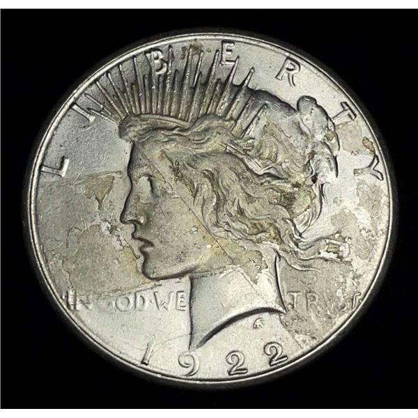 1922-S Peace Silver Dollar MS63