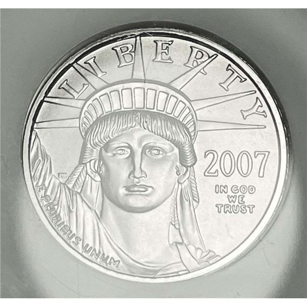 2007 .9995 Platinum $25 American Eagle 1/4 ozt NGC MS69
