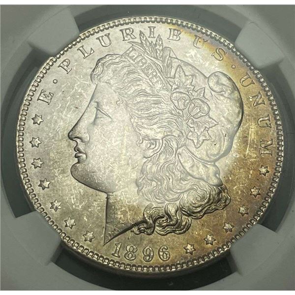 1896 Morgan Silver Dollar NGC MS63