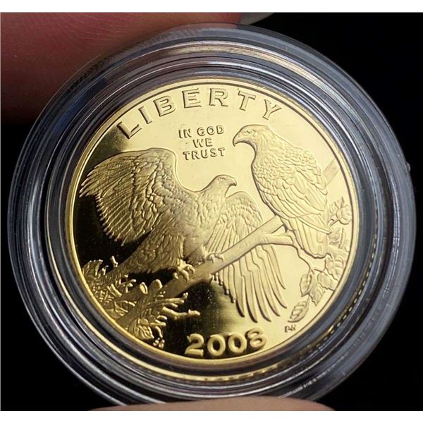 2008-W United States "Bald Eagle" $5 Gold PF69+