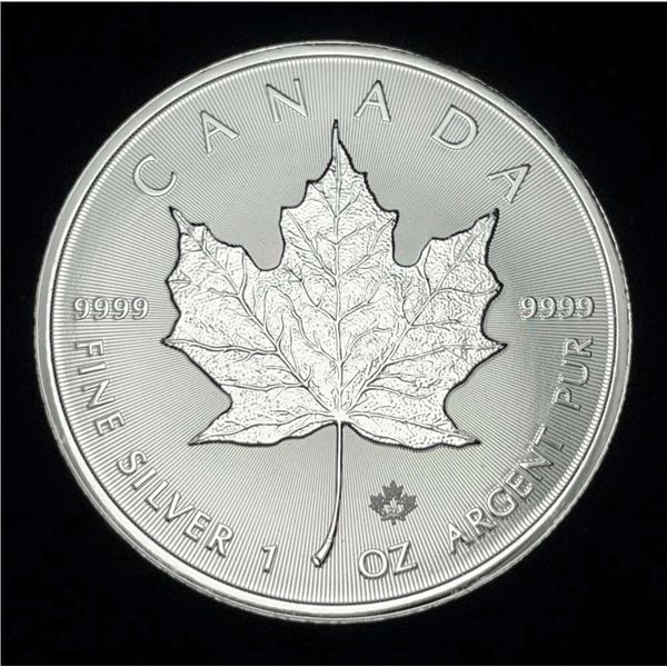 2022 Canada $5 Maple Leaf 1 ozt .9999 Silver