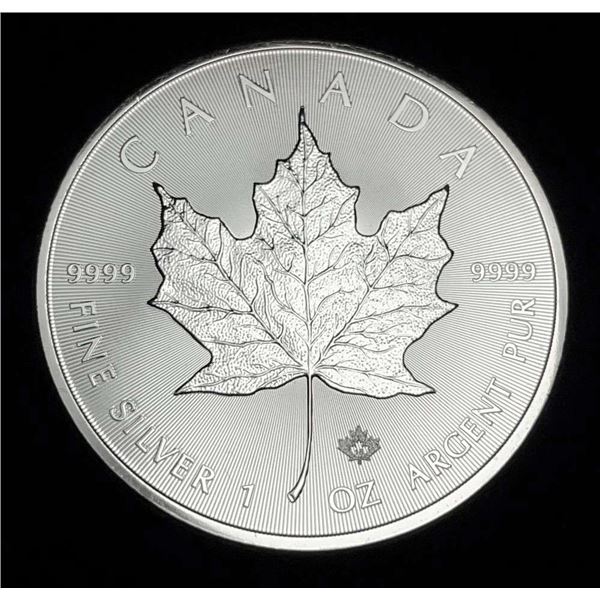 2016 Canada $5 Maple Leaf 1 ozt .9999 Silver