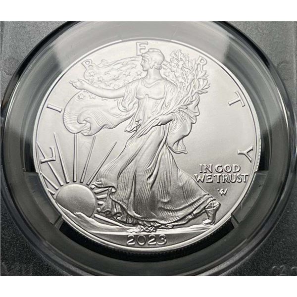 2023 American Silver Eagle CAC MS70 First Delivery