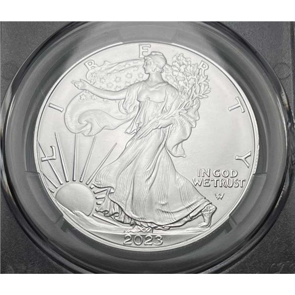 2023 American Silver Eagle CAC MS70 First Delivery