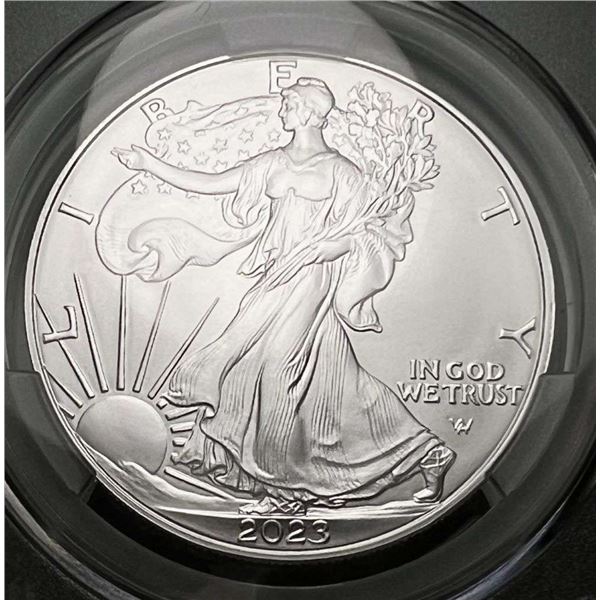 2023 American Silver Eagle CAC MS70 First Delivery