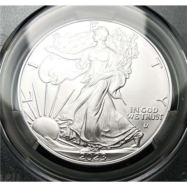 2023 American Silver Eagle CAC MS70 First Delivery
