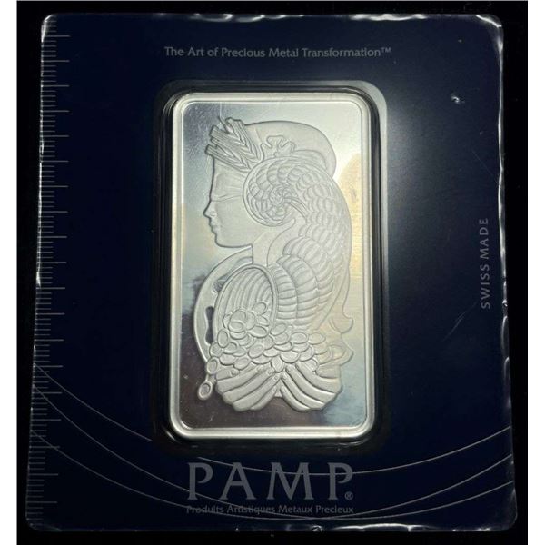 Lady Fortuna Pamp Suisse 100 Grams .999 Silver Bar