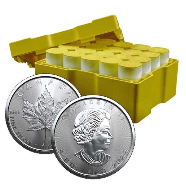 Last Minute! Sealed 2022 Canada Maple Leaf 1 ozt .9999 Silver Monster Box
