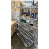 Image 2 : 4FT SEVILLE CLASSIC METAL RACK W/ SHELVES AND WHEELS