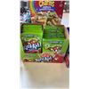 Image 3 : LOT OF KOOLAID DRINK MIX, HI CHEW CANDY, LUCKY CHARMS PANCAKE MIX AND SOUR CANDIES  - BB MARCH 2023