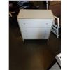 Image 1 : WHITE 3 DRAWER DRESSER