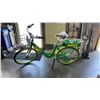 Image 1 : BRAND NEW ELECTRIC CRUISER BIKE W/ BASKET AND CHARGER 30KM CAPABILITY, 36V - RETAIL $2199