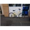 Image 1 : YELLOW RALEIGH PORTAGE BIKE VERY GOOD CONDITION RECENTLY SERVICED