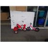 Image 1 : SCHWINN TRICYCLE STROLLER AND STRIDER BIKE RECENTLY SERVICED GOOD CONDITION