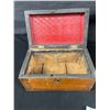 Image 3 : 1937 Mother Love By Borin Chicago & Antique Tea Caddy/Box Circa 1860-1880