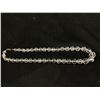 Image 2 : Very Nice 1920's-30's Crystal Necklace Sterling Clasp