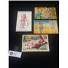 Image 1 : 4 Girlie 50's Humour Postcards