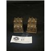 Image 1 : Pair Of Antique Metal Paw Feet