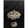 Image 3 : Antique Silver (Sheffield Plate) Candlestick Lamp 1880