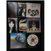 Image 1 : Lot Of 8 Vintage Vinyl Records - Heart, Deep Purple, Rush & More