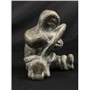 Image 1 : Nice Vintage Inuit Carving By Aardvark 1972