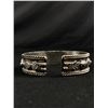 Image 2 : Vintage Hand Made Silver (Tested) Large & Heavy Cuff Bangle