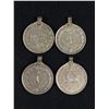 Image 1 : 4 Old Coin Pendants