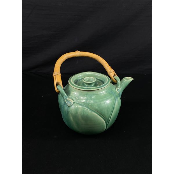 Green Ceramic Teapot - BC Artist