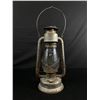 Image 1 : Vintage Beacon Metal Lantern w/ Glass Insert. Approx. 15" H