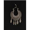 Image 2 : Silver Tone Dangle Earrings w/Tassels